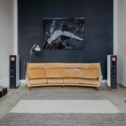 Teufel Ultima 40 Stereo Lautsprecher - HiFi Standlautsprecher Paar der Spitzenklasse, Phase-Plug Hochtöner, 3-Wege System, Doppelrohr-Bassreflex, Musik, Filmton, Games - schwarz