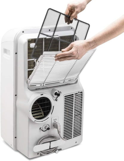 TROTEC PAC 2100 X mobile Klimaanlage 3-in-1 Kühlung, Ventilation, Entfeuchtung Monoblock-Klimagerät 2 kW 7.000 BTU/h für Raumgrößen bis 26 m² und 65 m³ 2 Ventilationsstufen