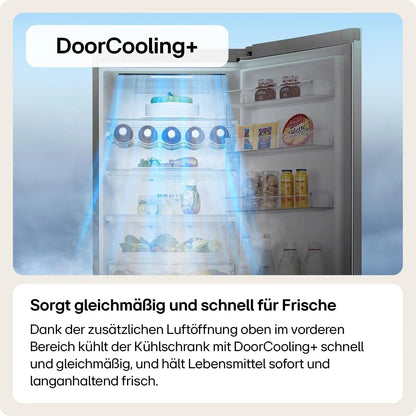 LG GSGV81PYLL Side by Side Kühlschrank, Klasse E, 635 L, Instaview, Kühlschrank mit Gefrierfach, Eis-, Crushed Ice- Wasserspender, Total NoFrost, Smart Inverter Kompressor, Wi-Fi