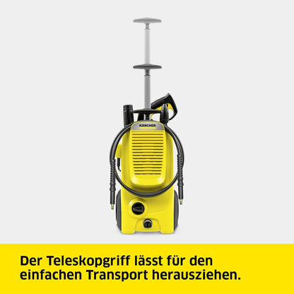 Kärcher Hochdruckreiniger K 5 Power Control, Druck: max. 145 bar, Fördermenge: 500 l/h, Flächenleistung: 40 m²/h, Wasserfilter, Gewicht: 13 kg, Hochdruckschlauch und -pistole, Dreckfräser, Strahlrohr