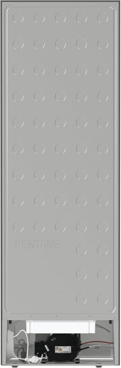 Gorenje R 619 DAXL6 Kühlschrank/AdaptTech/FreshZone/Schnellkühlfunktion/Umluft-Kühlsystem/LED Display / 398l / 185cm / EEK D/Edelstahl