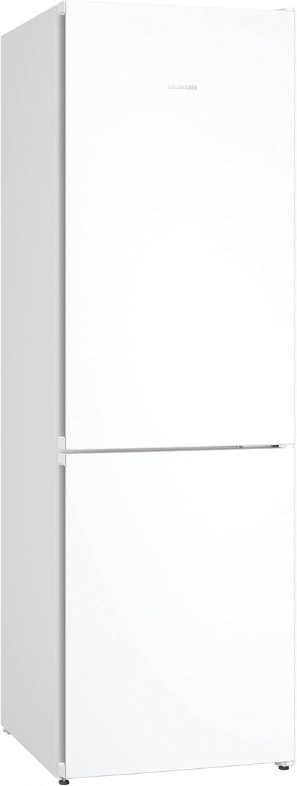 SIEMENS KG39EAICA iQ500 Kühl-Gefrier-Kombination, 201 x 60 cm, 249 L Kühlen + 94 L Gefrieren, LowFrost seltener abtauen, LED-Beleuchtung gleichmige Ausleuchtung, BigBox Platz für groes Gefriergut