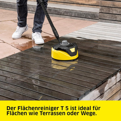 Kärcher Hochdruckreiniger K 5 Power Control, Druck: max. 145 bar, Fördermenge: 500 l/h, Flächenleistung: 40 m²/h, Wasserfilter, Gewicht: 13 kg, Hochdruckschlauch und -pistole, Dreckfräser, Strahlrohr