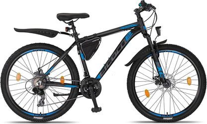 Licorne Bike Effect Premium Mountainbike Aluminium Discbremse Jungen Mädchen 21 Gang