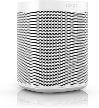 Sonos One Smart Speaker, schwarz – Intelligenter WLAN Lautsprecher mit Alexa Sprachsteuerung, Google Assistant & AirPlay – Multiroom Speaker für unbegrenztes Musikstreaming