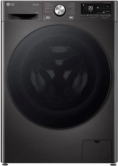 LG F4WV7080, Klasse A, Frontlader-Waschmaschine 8 kg, 1400 U/Min, AI Direct Drive, Wi-Fi, Tiefenreinigung mit Dampf, Groe Kapazitt, TRIPLE A, Auentür aus Sicherheitsglas, 62 x 60 x 85 cm  Wei