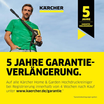 Krcher Hochdruckreiniger K 7 Premium Power Home, Druck: 180 bar, Durchfluss: 600 l/h, Flchenleistung: 60 m/h, Leistung: 3.000 W, Schlauchtrommel, mit Pistole, Dreckfrser, Strahlrohr