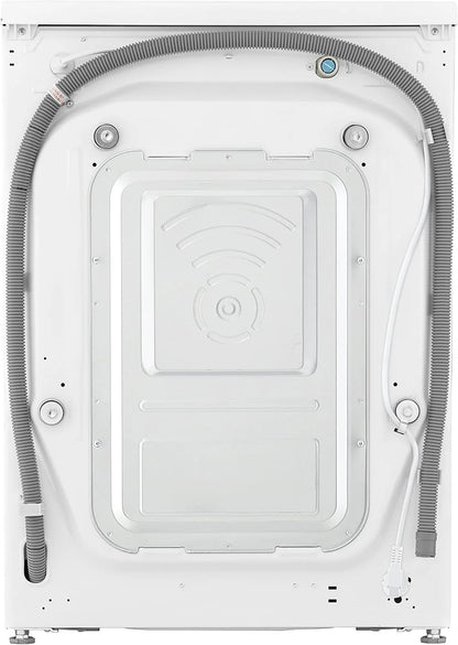 LG F4WV7080, Klasse A, Frontlader-Waschmaschine 8 kg, 1400 U/Min, AI Direct Drive, Wi-Fi, Tiefenreinigung mit Dampf, Groe Kapazitt, TRIPLE A, Auentür aus Sicherheitsglas, 62 x 60 x 85 cm  Wei