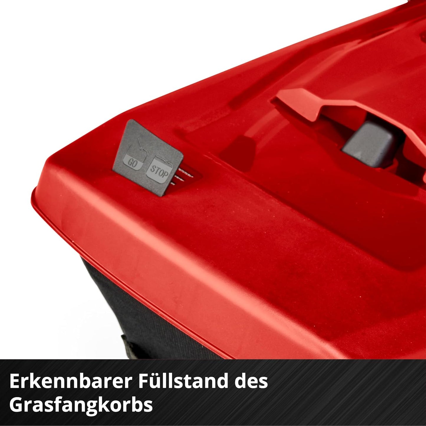 Einhell Akku-Rasenmäher RASARRO 36/42 Kit Power X-Change (36V, 42 cm Schnittbreite, bis 725 m², Brushless, 50L Fangkorb, Mulchfunktion, inkl. 2x 5,2Ah + 1x Twincharger)