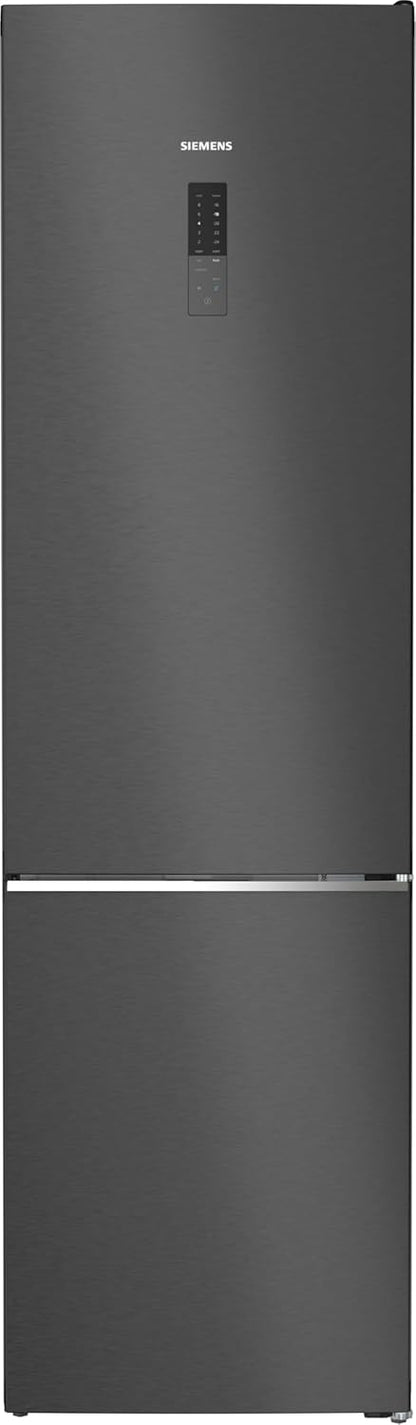 SIEMENS KG39EAICA iQ500 Kühl-Gefrier-Kombination, 201 x 60 cm, 249 L Kühlen + 94 L Gefrieren, LowFrost seltener abtauen, LED-Beleuchtung gleichmige Ausleuchtung, BigBox Platz für groes Gefriergut