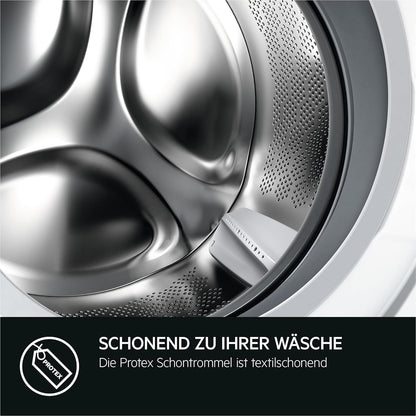 AEG L6FBG51470 Waschmaschine / Serie 6000 mit ProSense / Testsieger der Stiftung Warentest / 7,0 kg / Leise / Mengenautomatik / Nachlegefunktion / Kindersicherung / Wasserstopp / 1400 U/min