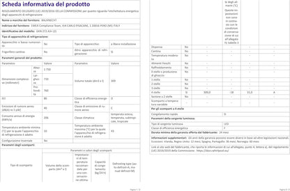 Bauknecht GKN 272 A3+ Gefrierschrank / 309 L Gesamtnutzinhalt / NoFrost / EasyOpen Ventil / Innenbeleuchtung / Elektronische Steuerung mit innenliegendem Bedienfeld, Weiß