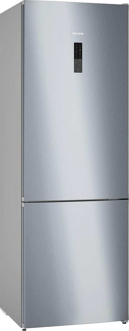 SIEMENS KG39EAICA iQ500 Kühl-Gefrier-Kombination, 201 x 60 cm, 249 L Kühlen + 94 L Gefrieren, LowFrost seltener abtauen, LED-Beleuchtung gleichmige Ausleuchtung, BigBox Platz für groes Gefriergut